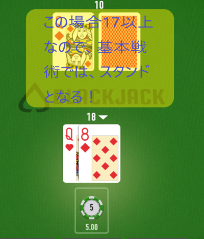 blackjack 17 ブラックジャックの戦術の基準「17」